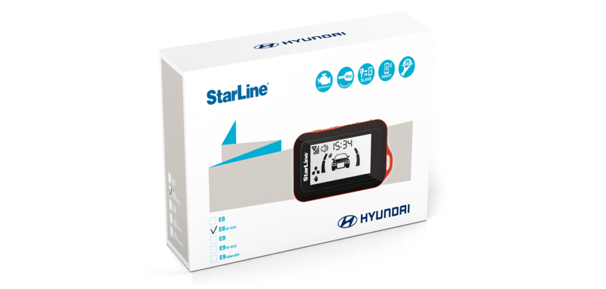 Охранная система Starline E6 BT ECO