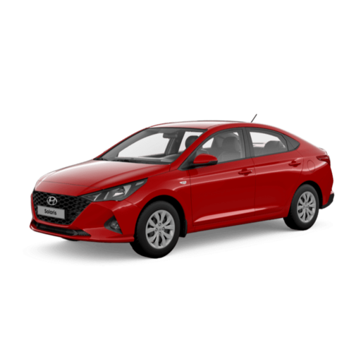 Купить красный Hyundai SOLARIS, 1.6 - 6AT, Comfort + Light 2022 в Балашихе